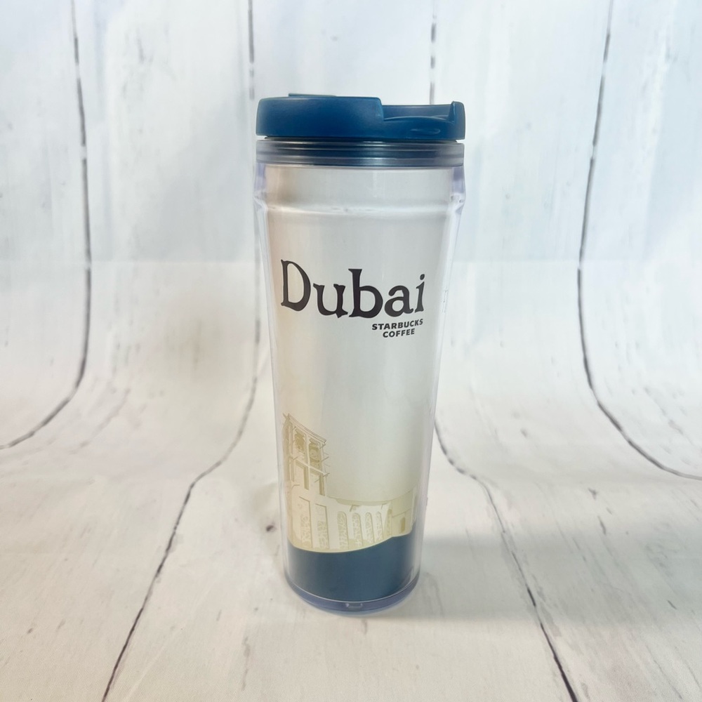 Vintage 2010 Starbucks Dubai Global Icon Series Collector Travel Tumbler 12oz